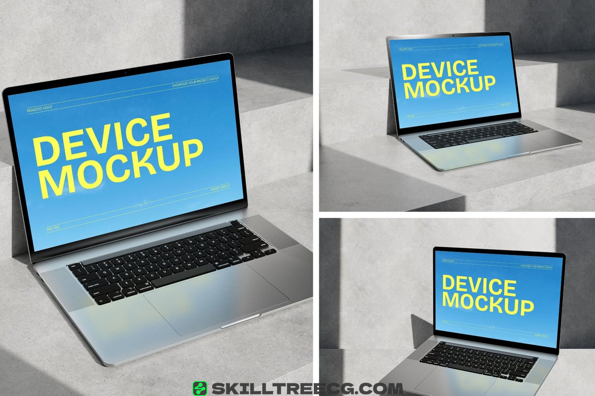Laptop Device Mockup（685182）-技能树